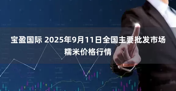 宝盈国际 2025年9月11日全国主要批发市场糯米价格行情