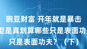 豌豆财富 开年就是暴击！哪些车型是真划算哪些只是表面功夫？（下）